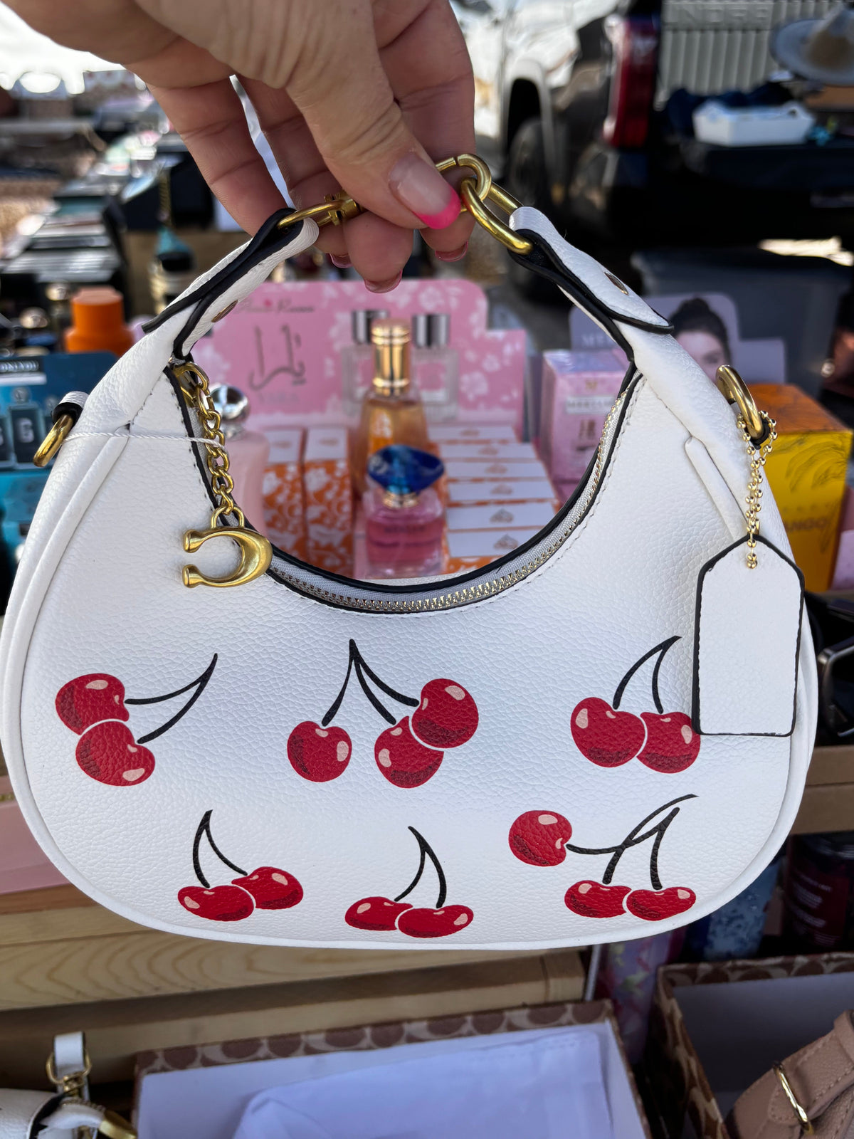 Inspired Luxury Cherry Purse