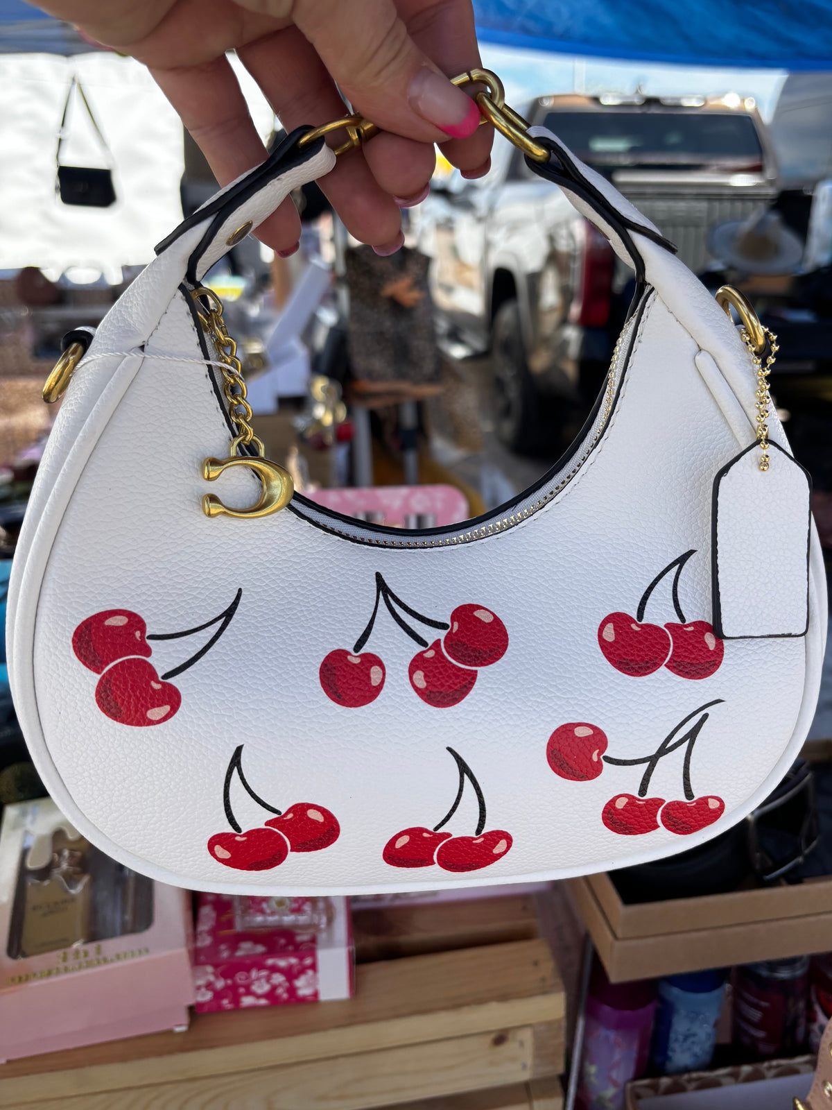 Inspired Luxury Cherry Purse