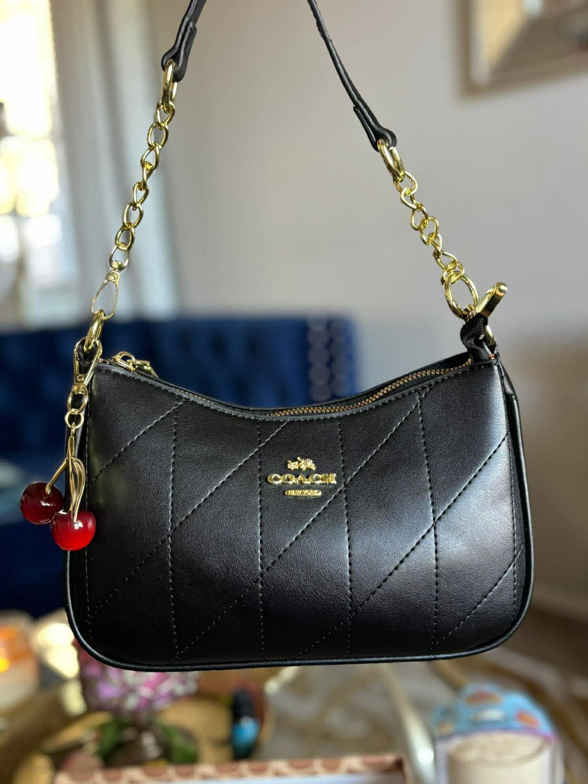 Cherry Crossbody Purse Inspired Designer Cute Trendy Handbag